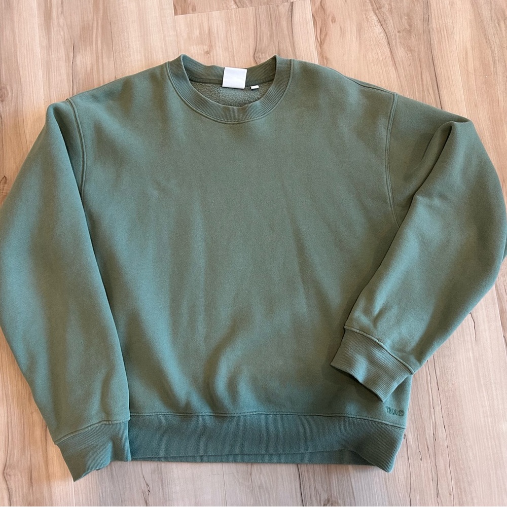 TNA Perfect Fit Sage Crewneck
